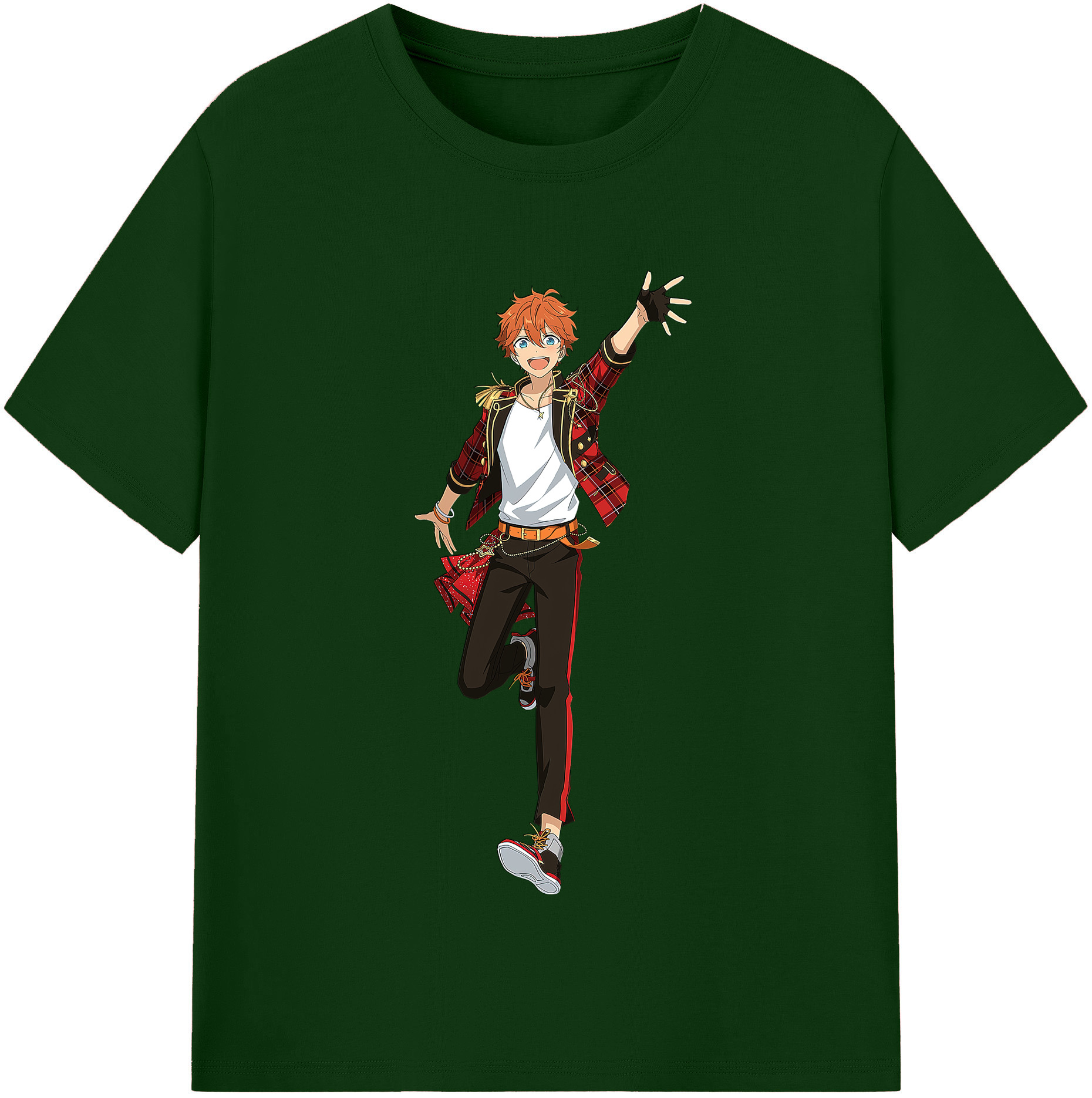 （画像用） あんさんぶるスターズ! Ensemble Stars 綿100％半袖Tシャツ（フロントプリント）